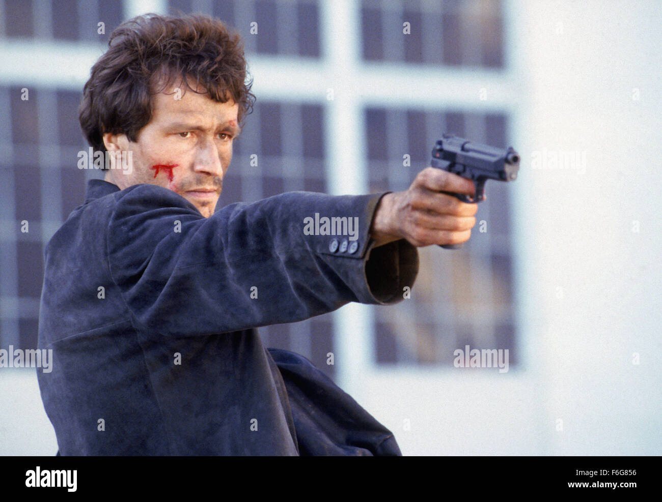 Jan 17, 1997; Los Angeles, CA, USA; Actor MICHAEL WINCOTT as Michael Korda in the Touchstone Pictures action comedy, 'Metro.' Directed by Thomas Carter. Stock Photo