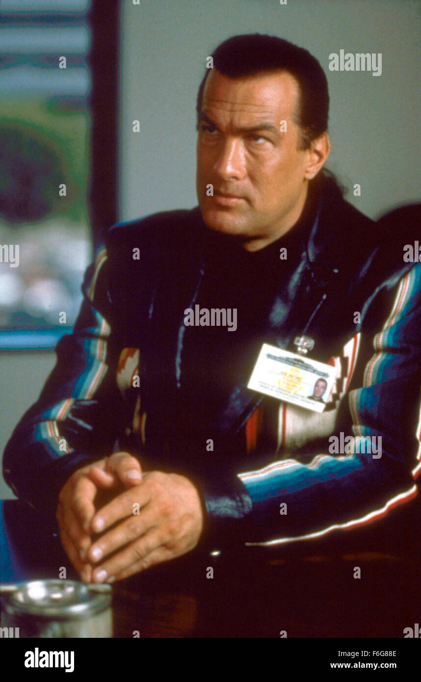 Sep 05, 1997; Hollywood, CA, USA; STEVEN SEAGAL as Jack Taggart in the action, drama, thriller ''Fire Down Below'' directed by Felix Enrique Alcala. Stock Photo