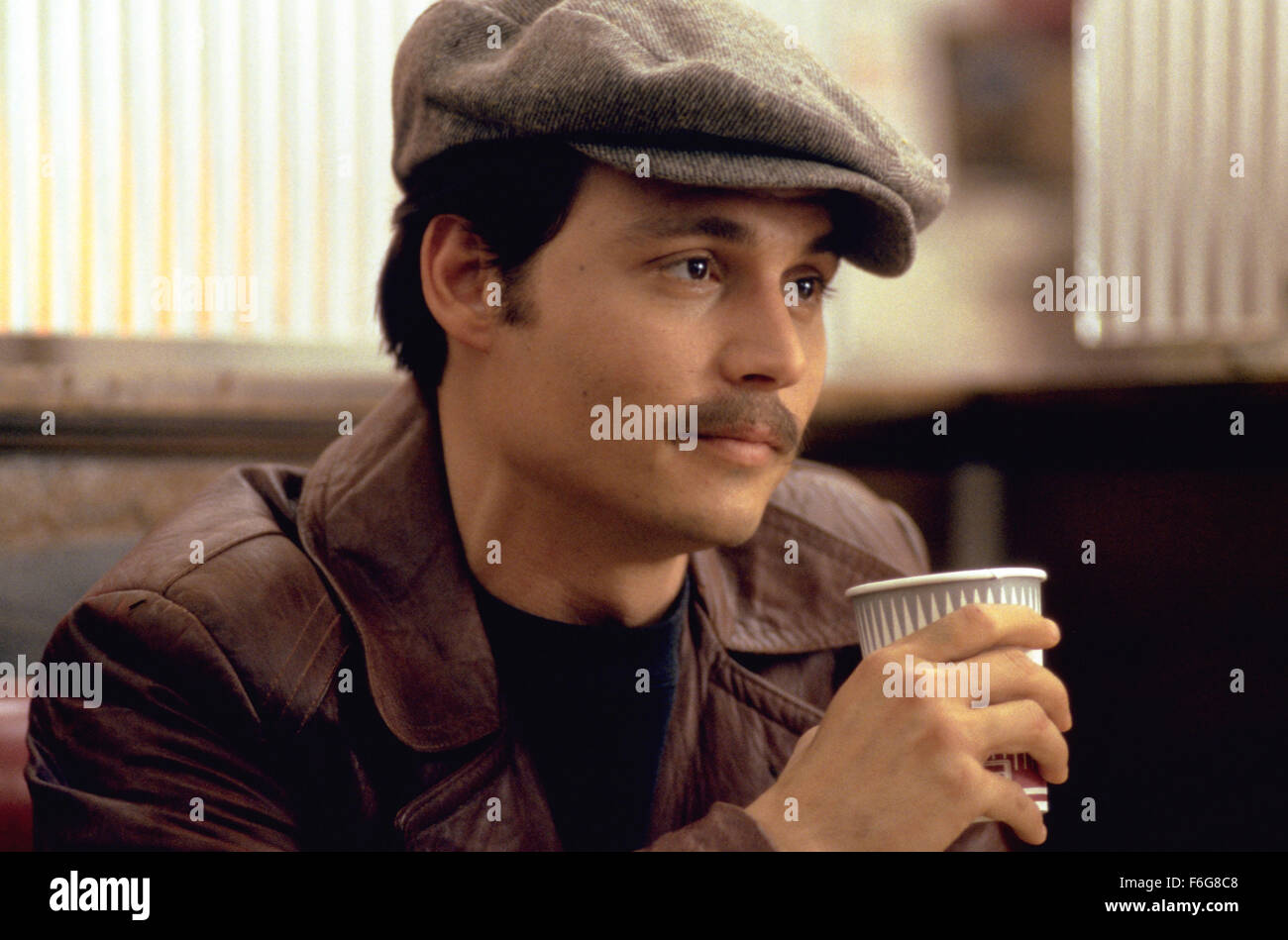 Feb 28, 1997; Los Angeles, CA, USA; Actor JOHNNY DEPP
