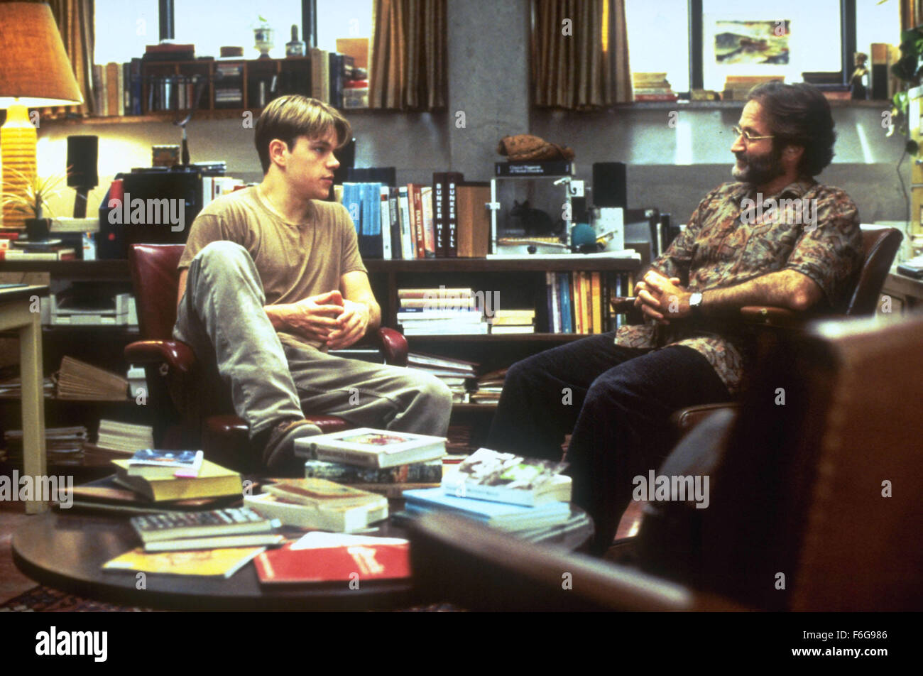 Sean maguire good will hunting hi-res stock photography and images - Alamy