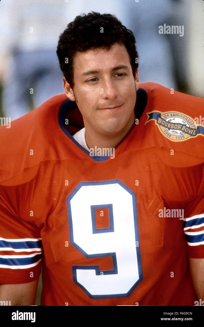Jan 02, 1998; Hollywood, CA, USA; ADAM SANDLER stars as Bobby Boucher in the comedy 'The Waterboy' directed by Frank Coraci. Stock Photo