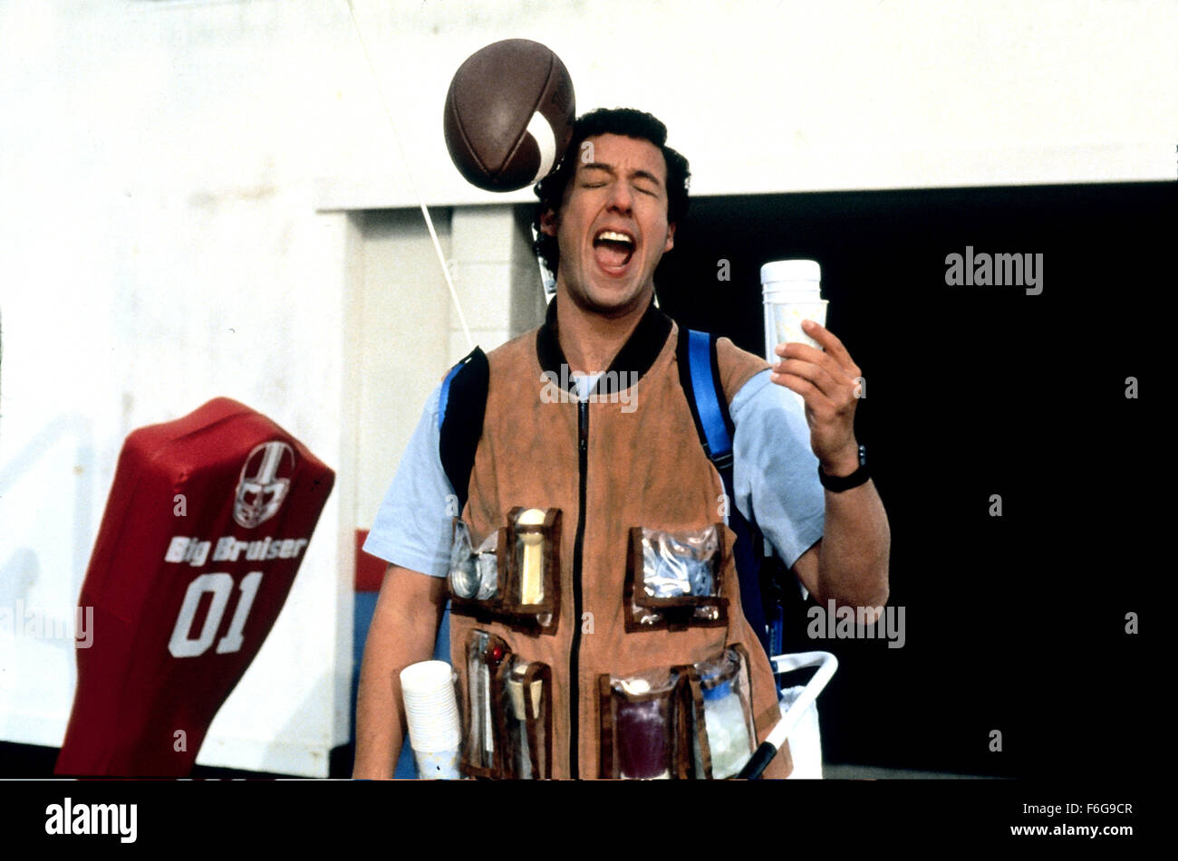 Jan 04, 1998; Hollywood, CA, USA; ADAM SANDLER stars as Bobby Boucher in the comedy 'The Waterboy' directed by Frank Coraci. Stock Photo