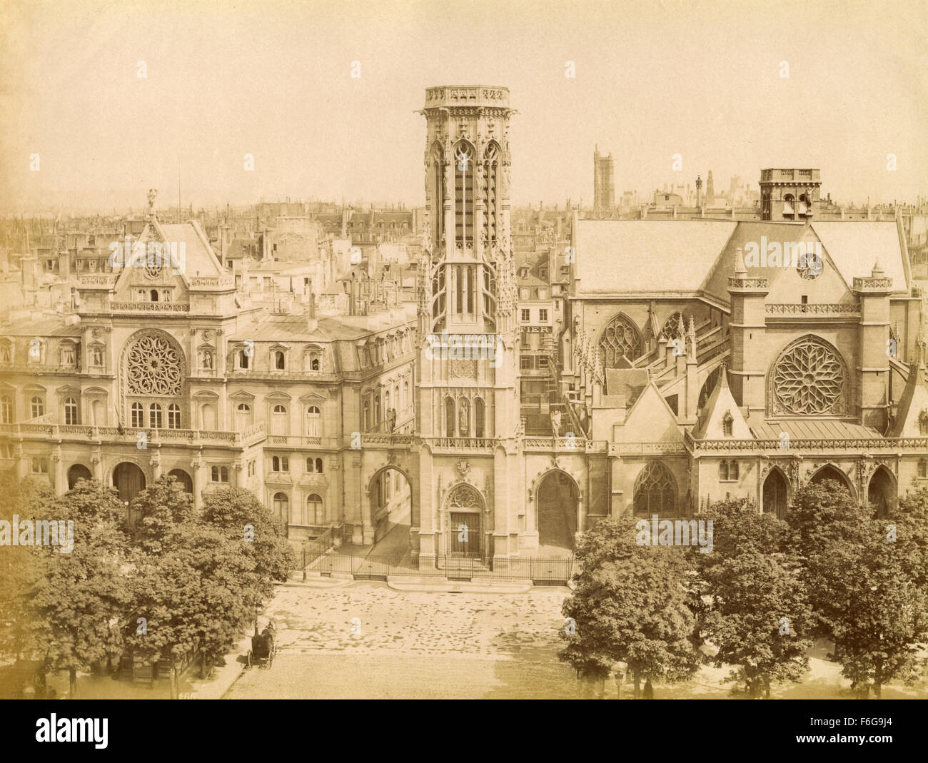 The church of Saint Germaine, Paris, France Stock Photo Alamy