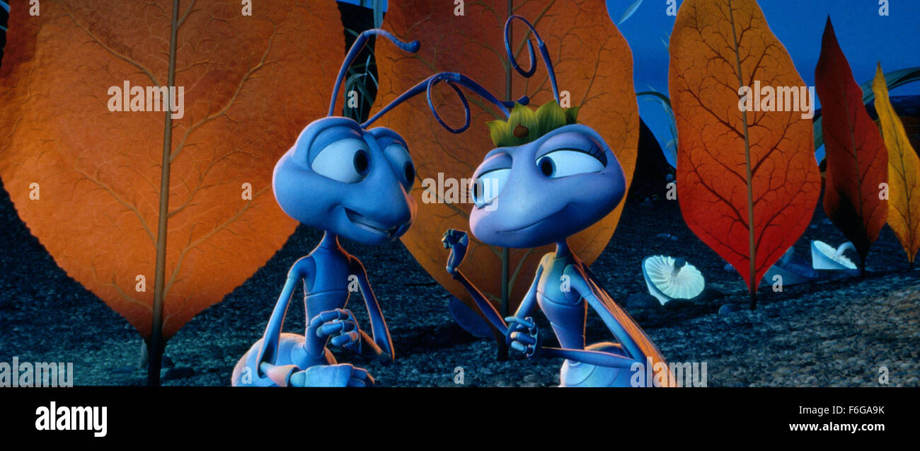 Mar 09, 1998; Hollywood, CA, USA; Scene from the animated, family, comedy ''A Bug's Life'' directed by John Lasseter and Andrew Stanton. Stock Photo