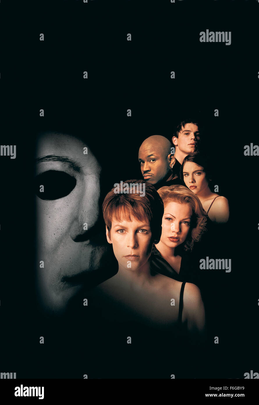 Jul 27, 1998; Los Angeles, CA, USA; Key Art for the movie 'Halloween H20:  20 Years Later.' Stock Photo - Alamy, image size:890x1390