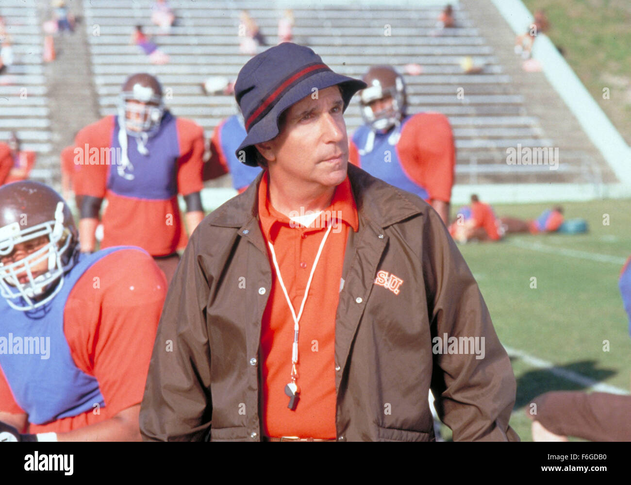 Nov 06, 1998; Orlando, FL, USA; HENRY WINKLER stars as Coach Klein in the comedy 'The Waterboy' directed by Frank Coraci. Stock Photo
