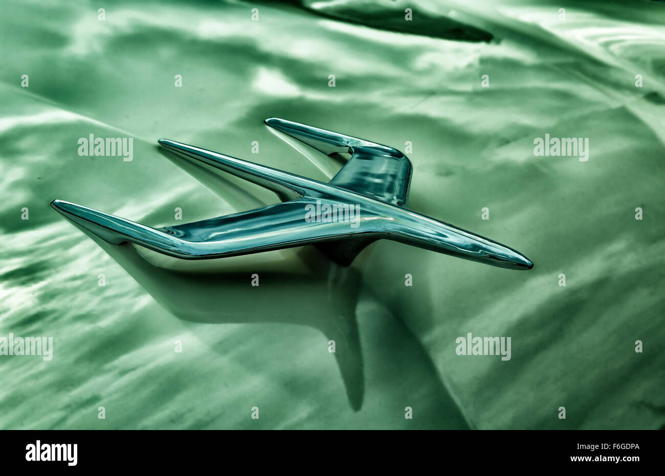 1956 Mercury hood ornament Stock Photo Alamy