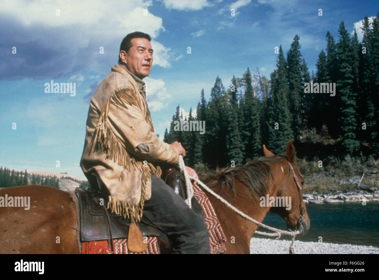 Aug 13, 1999; Los Angeles, CA, USA; Actor TOM JACKSON as Joshua in the Norstar Entertainment Inc. family adventure movie, 'Grizzly Falls.' Directed by Stewart Raffill. Stock Photo