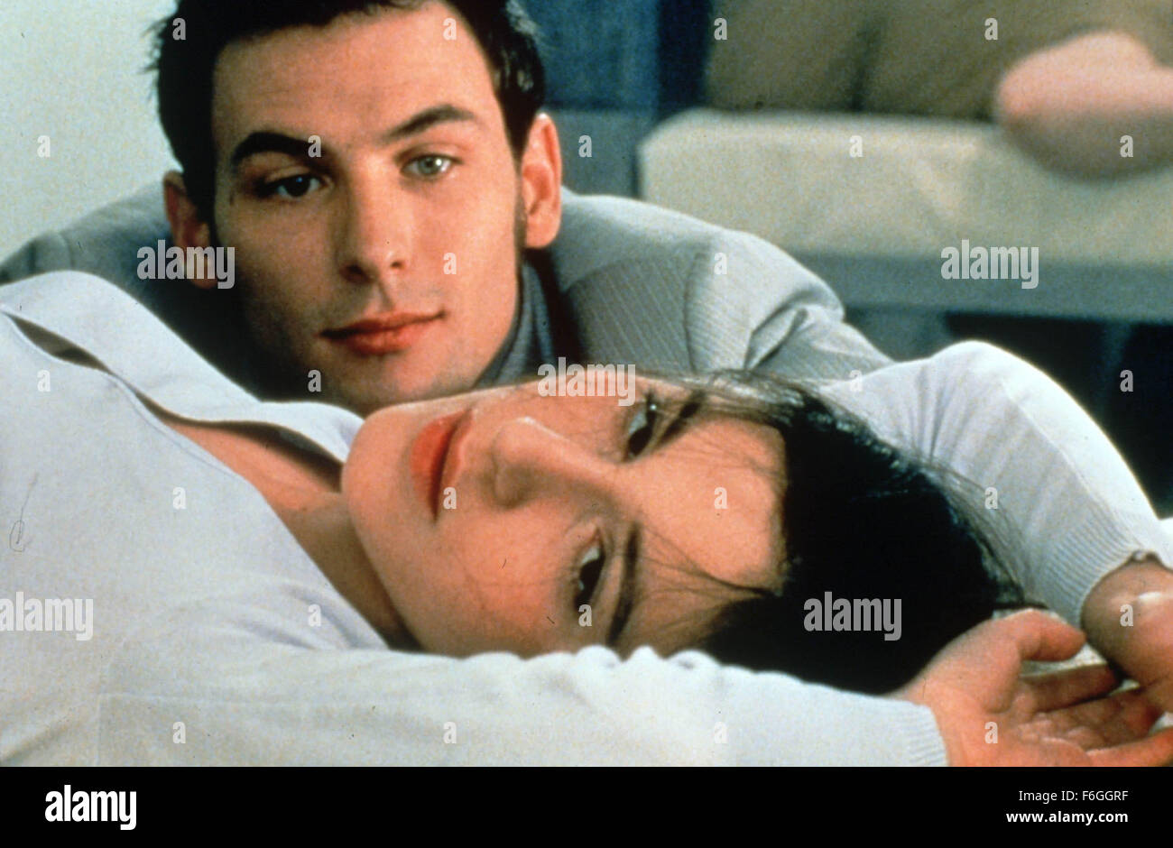 Oct 15, 1999; Paris, FRANCE; Caroline Ducey and Sagamore Stevnin in 1999  French movie 'Romance' directed by Catherine Breillat Stock Photo - Alamy