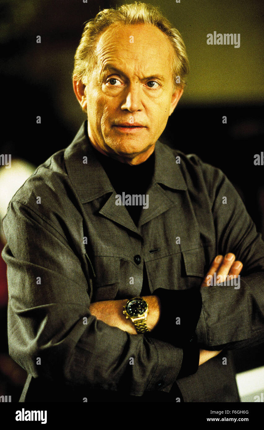 Feb 04, 2000; Los Angeles, CA, USA; Actor LANCE HENRIKSEN stars as John Milton in 'Scream 3.' Stock Photo