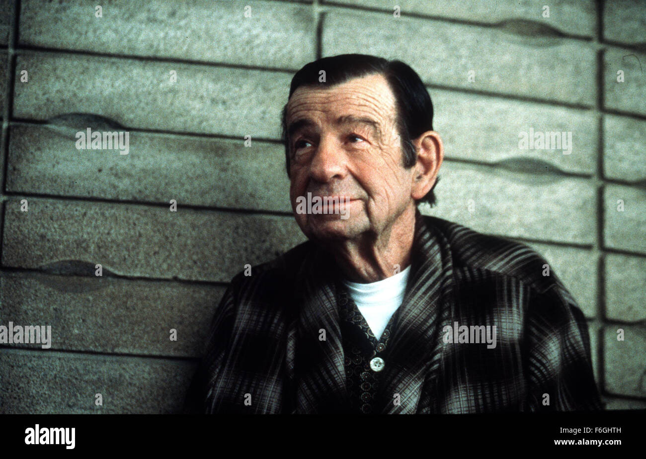 Feb 18, 2000; Hollywood, CA, USA; Actor WALTER MATTHAU as Lou Mozell in the Columbia Pictures dramtic comedy, 'Hanging Up.' Directed by Diane Keaton. Stock Photo