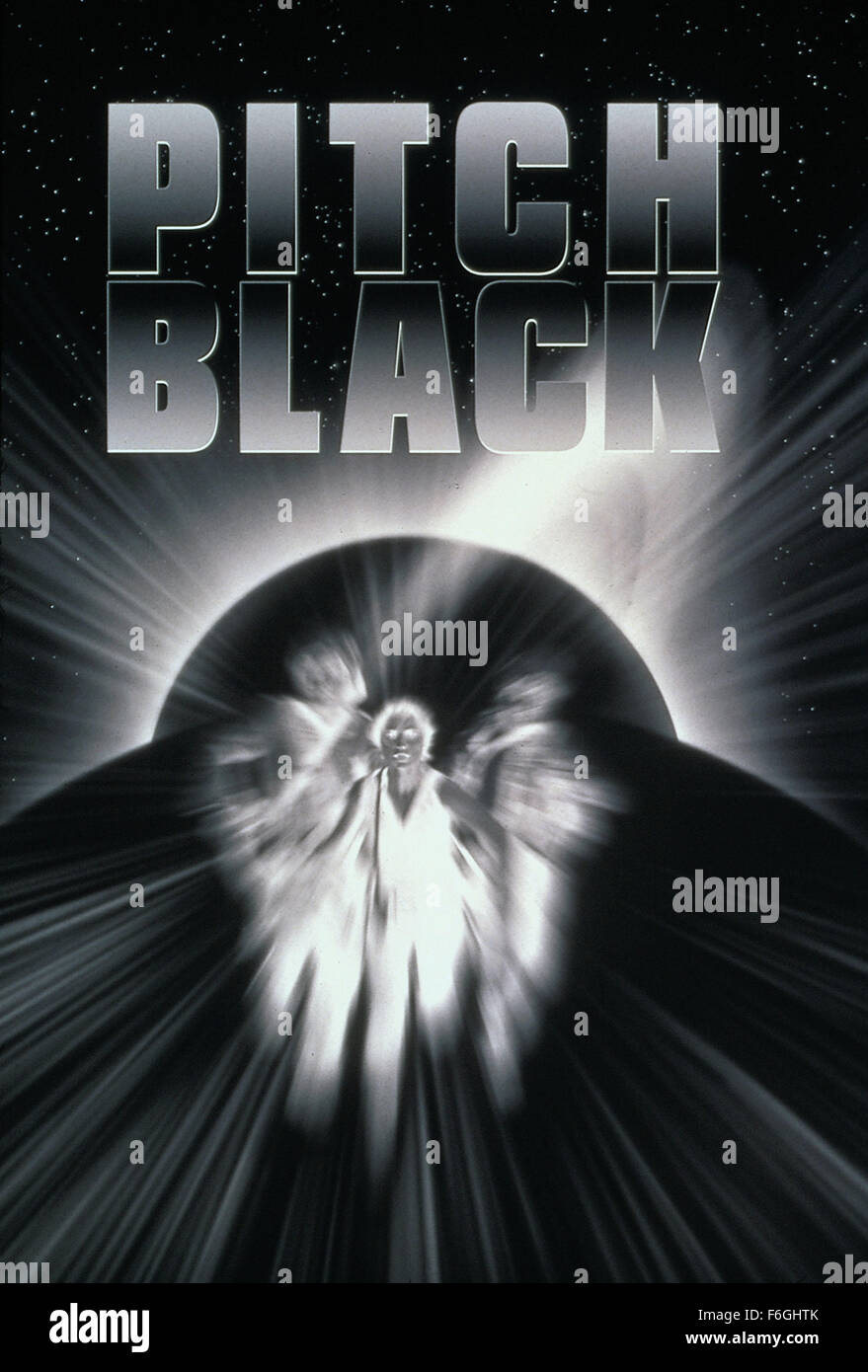 Cover art from the movie 'Pitch Black.' Stock Photo Alamy