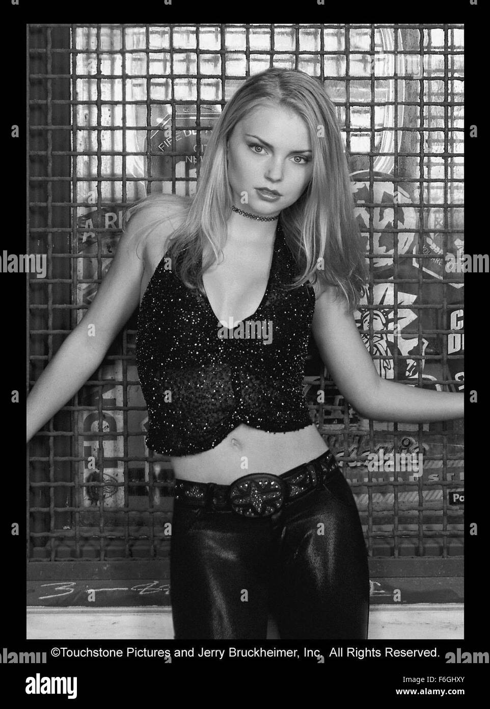 RELEASE DATE: August 04, 2000.   MOVIE TITLE: Coyote Ugly.   STUDIO: Touhcstone Pictures.   DIRECTOR: David McNally.   PLOT: Aspiring songwriter Violet Sanford, after getting a job at a women-run NYC bar that teases its male patrons, comes out of her shell.   PICTURED: Izabella Miko as Cammie   (Credit Image: c  Touchstone Pictures/Entertainment Pictures) Stock Photo