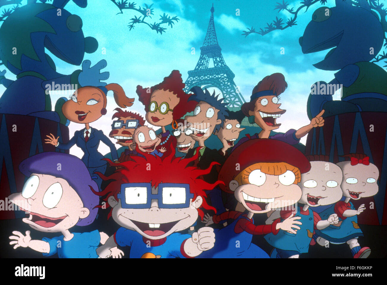 Nov 05, 2000; Hollywood, CA, USA; Key poster art for the animated, family, adventure ''Rugrats in Paris: The Movie- Rugrats II'' directed by Stig Bergvist and Paul Demeyer. Stock Photo