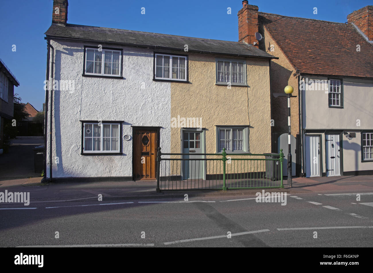 Buntingford Village House Hertfordshire Stock Photo Alamy