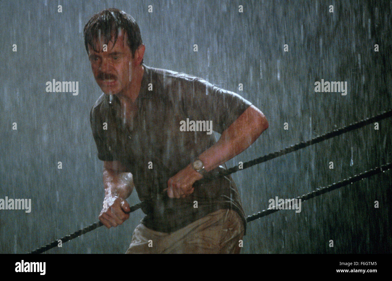 Jul 16, 2001; Hollywood, CA, USA; WILLIAM H. MACY as Paul Kirby in the sci-fi, adventure, thriller ''Jurassic Park III'' directed by Joe Johnston. Stock Photo
