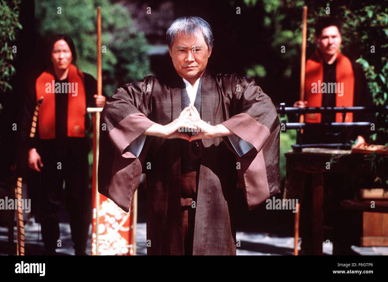 Jul 22, 2001; Hollywood, CA, USA; Actor SOON-TEK OH stars in the Karate