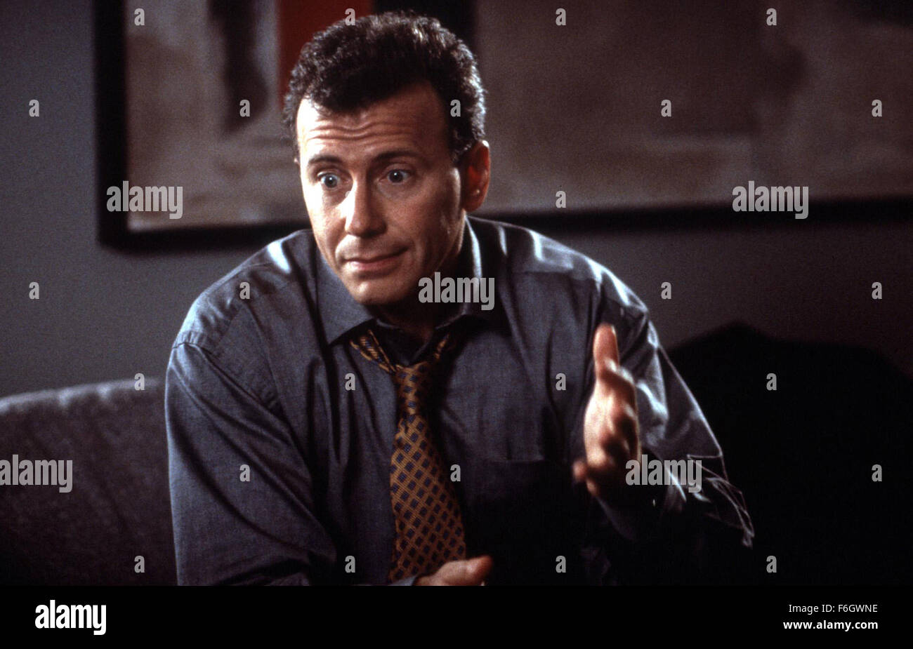 Aug 19, 2001; Hollywood, CA, USA; Image from director Harold Zwart's crime comedy 'One Night at McCool's' starring PAUL REISER as Carl. Stock Photo