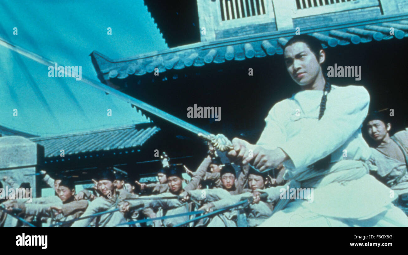 Apr 26, 2001; Hong Kong, Kowloon, CHINA; Images from Hark Tsui's chinese film 'Zu Warriors' starring PATRICK TAM as Thunder. Stock Photo