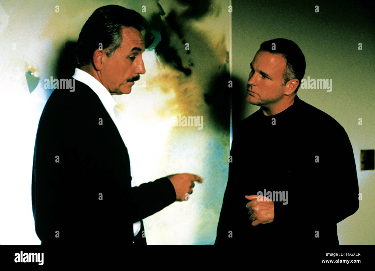 Sep 08, 2001; Hollywood, CA, USA; (left to right) BOB GUNTON as Steven Wayne and BRIAN GOODMAN as Trevor Morrison in the thriller, action, drama ''Scenes of the Crime'' directed by Dominique Forma. Stock Photo