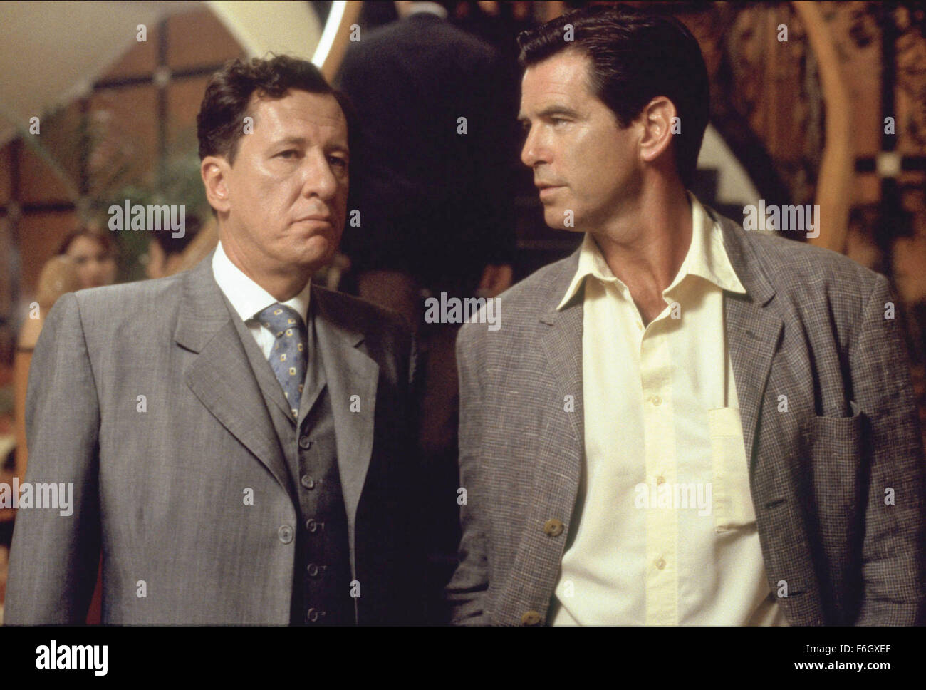 May 06, 2001; Hollywood, CA, USA; Images from John Boorman's 'Tailor of Panama,' starring GEOFFREY RUSH as Harold 'Harry' Harold Pendel , PIERCE BROSNAN as Andrew 'Andy' Osnard. Stock Photo