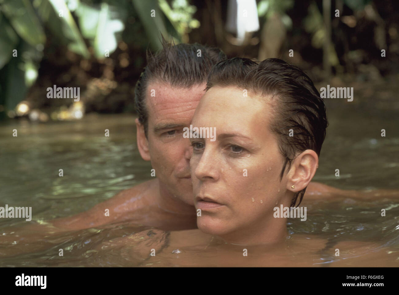 May 06, 2001; Hollywood, CA, USA; Images from John Boorman's 'Tailor of Panama,' starring JAMIE LEE CURTIS as Louisa Pendel, PIERCE BROSNAN as Andrew 'Andy' Osnard. Stock Photo
