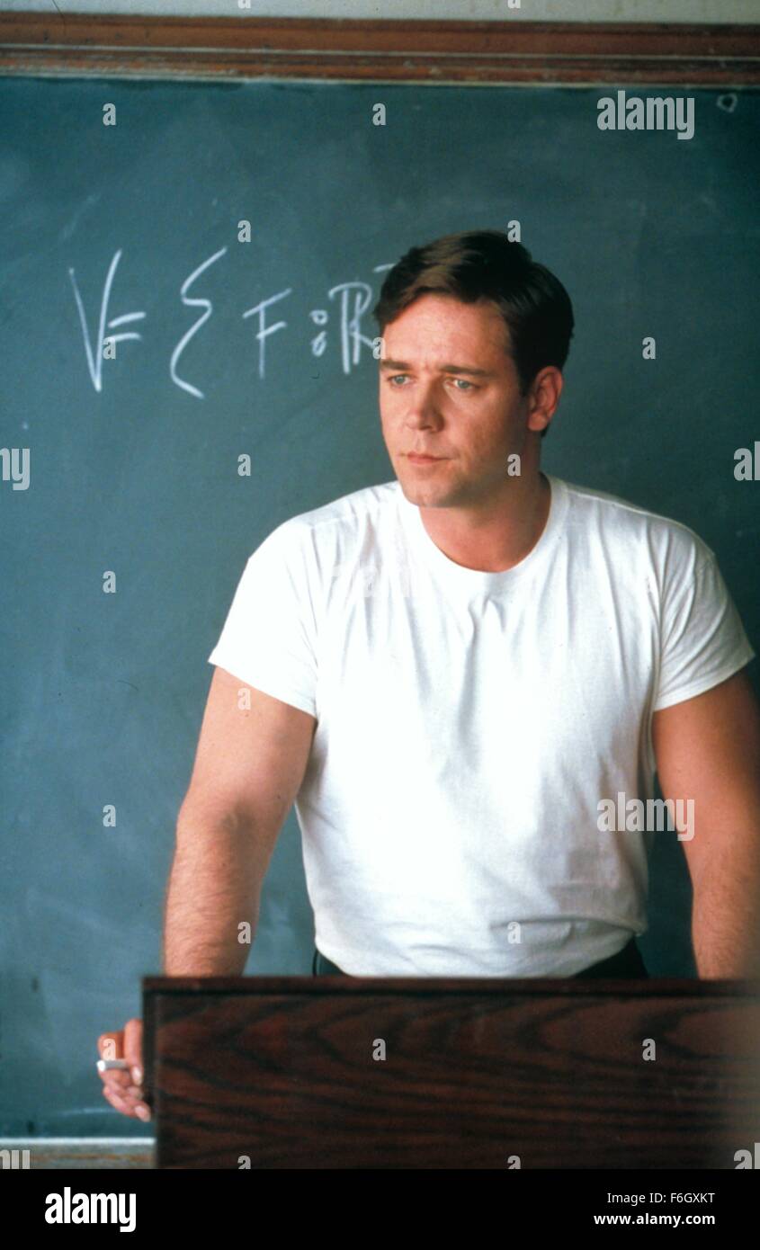 Jan. 1, 2001 - ......A Beautiful Mind,  Russell Crowe..Film and Television. (Credit Image: c Moviestore/Entertainment Pictures/ Wire) Stock Photo