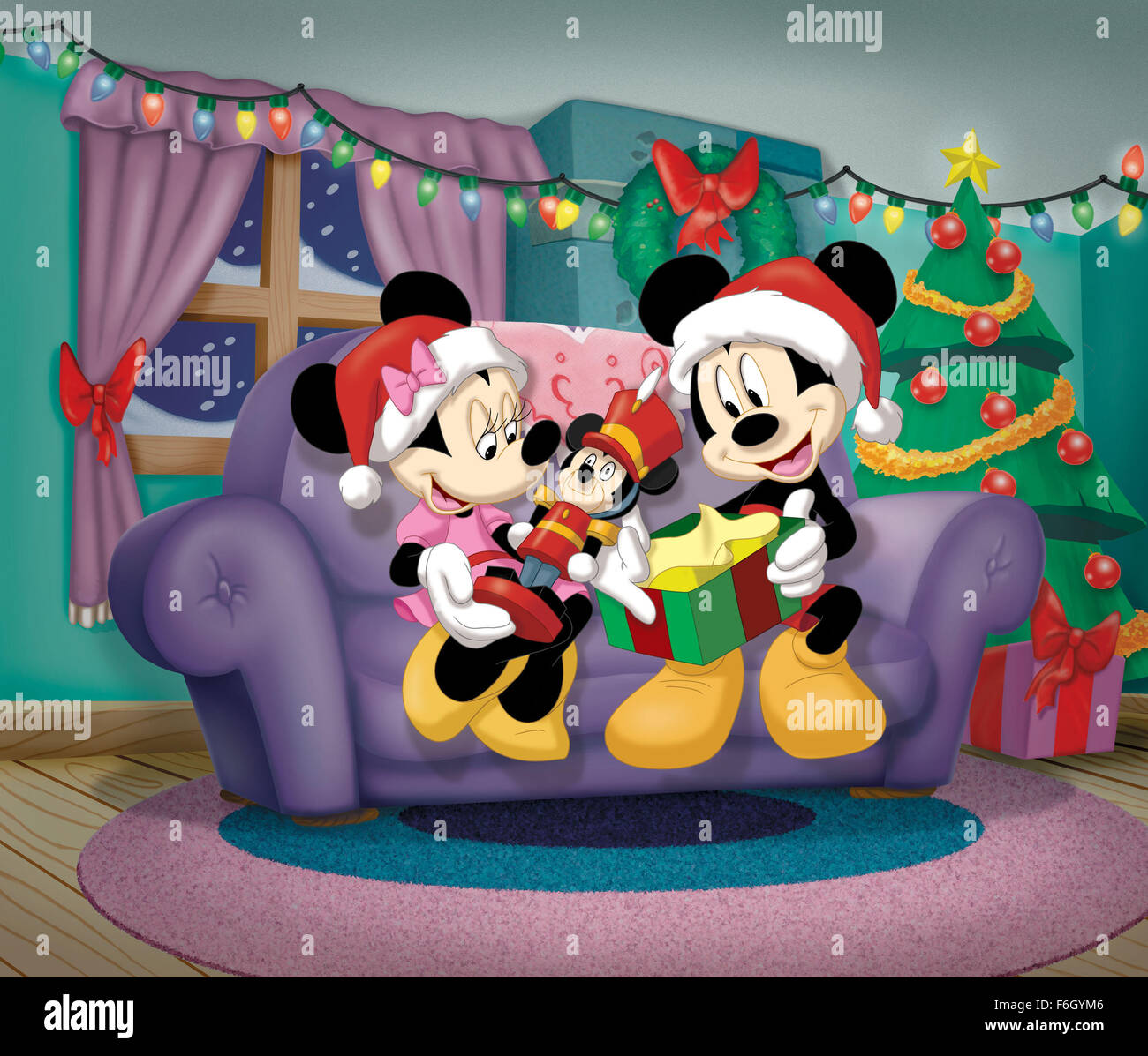 Mickeys magical christmas hi-res stock photography and images - Alamy