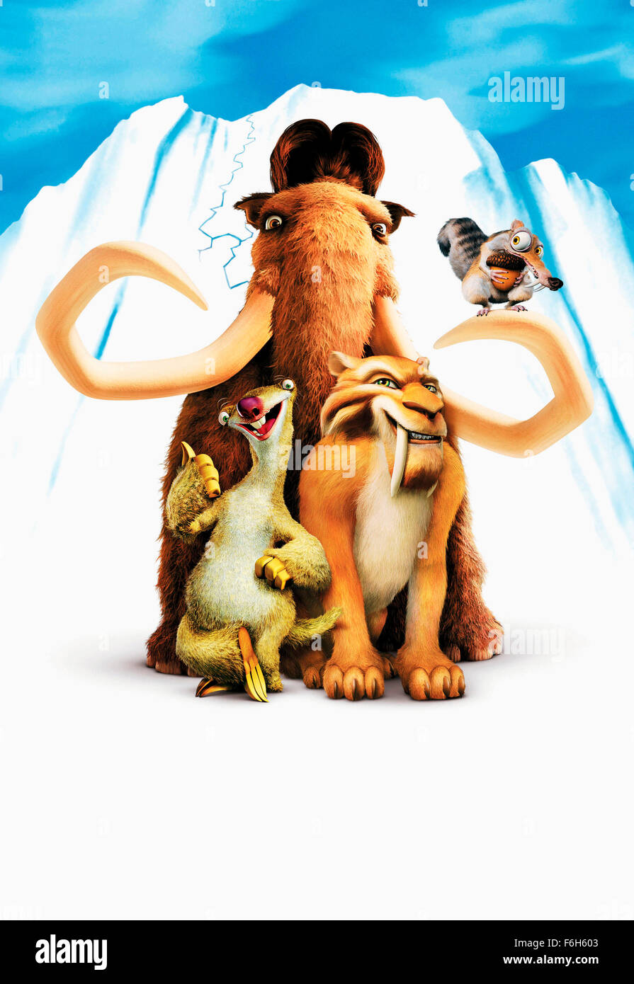 Jan 20, 2002; Hollywood, CA, USA; Image from director Chris Wedge's adventure animation 'Ice Age'. Stock Photo