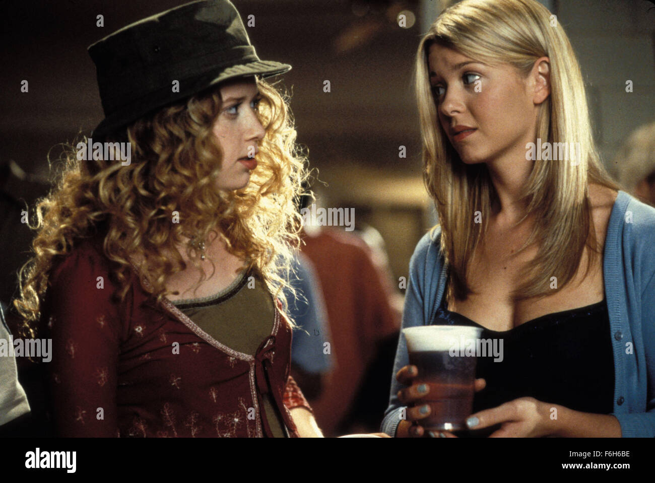 Jan 29, 2002; Hollywood, CA, USA; While at a keg party NATASHA LYONNE gives TARA REID some advice in 'American Pie.'.  (Credit Image: ) Stock Photo