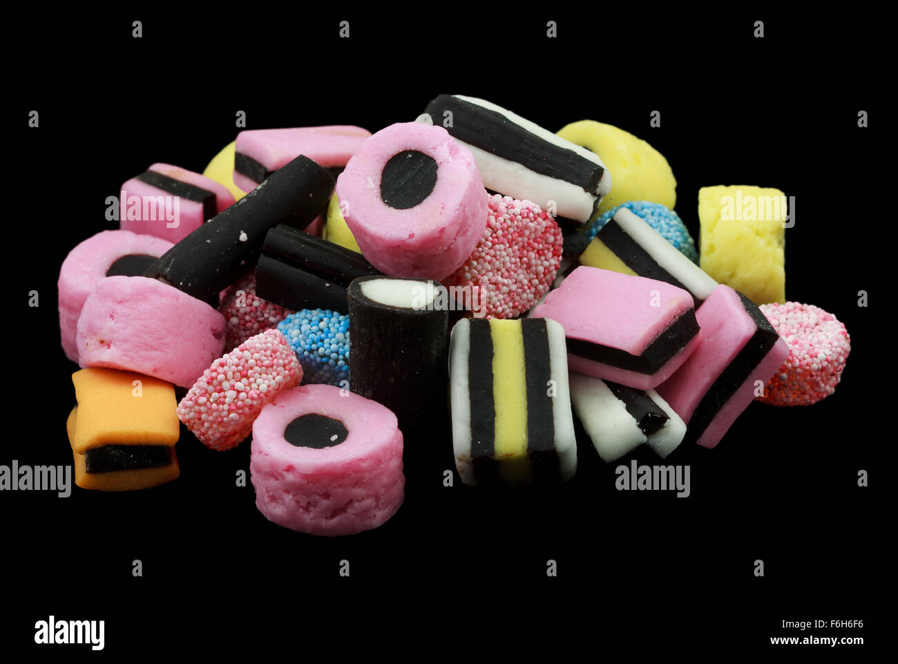 Liquorice allsorts isolated hires stock photography and images Alamy