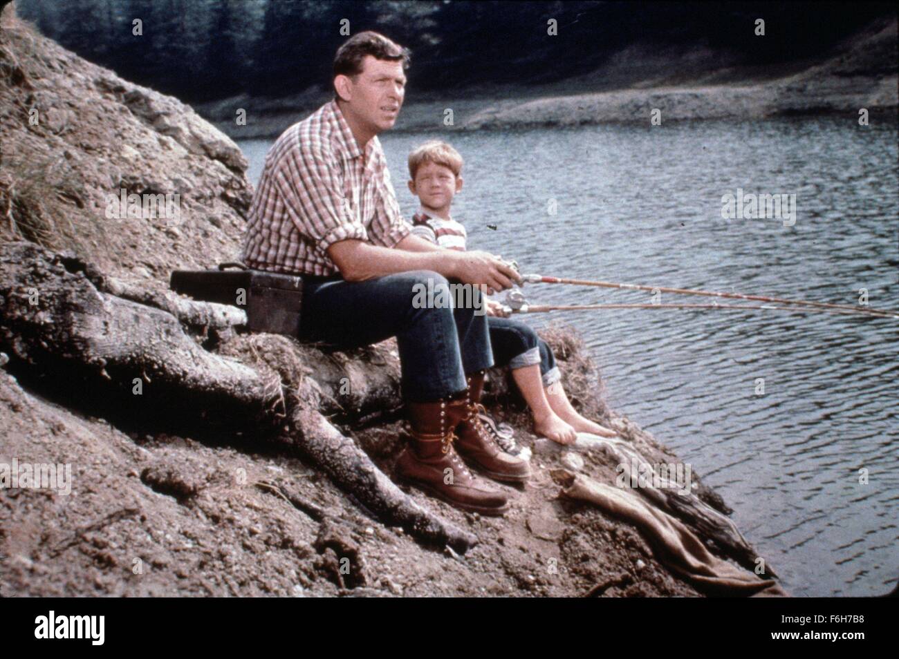 1962, Film Title: ANDY GRIFFITH SHOW, Pictured: FISHING, ANDY GRIFFITH