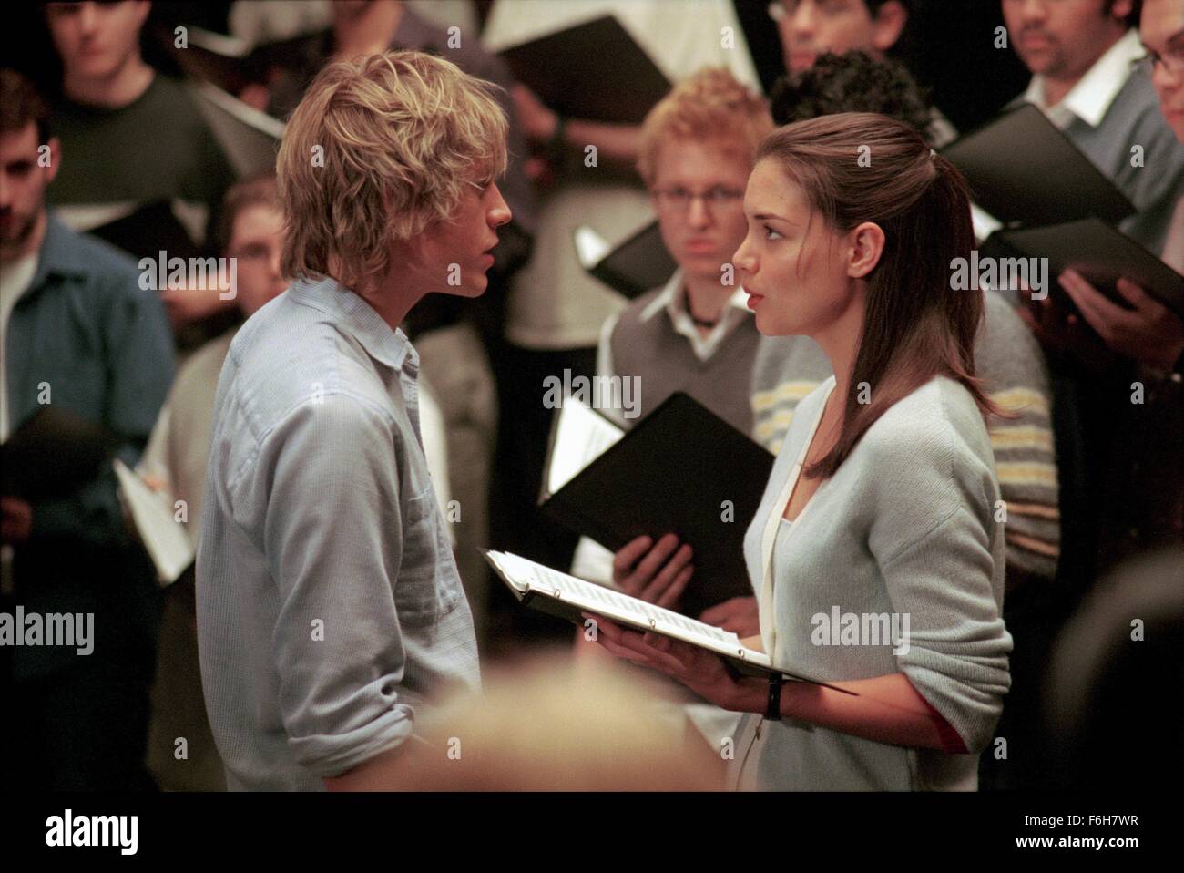 Jun 08, 2002; Hollywood, CA, USA; CHARLIE HUNNAM as Embry Larkin and KATIE HOLMES as Katie Burke in the thriller, drama ''Abandon'' directed by Stephen Gaghan. Stock Photo