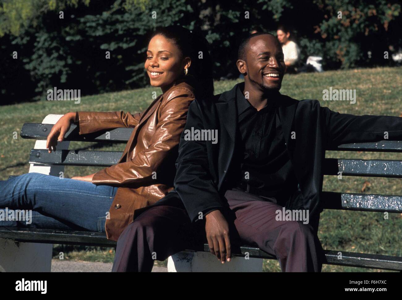 Jun 08, 2002; Hollywood, CA, USA; SANAA LATHAN as Sidney Shaw and TAYE