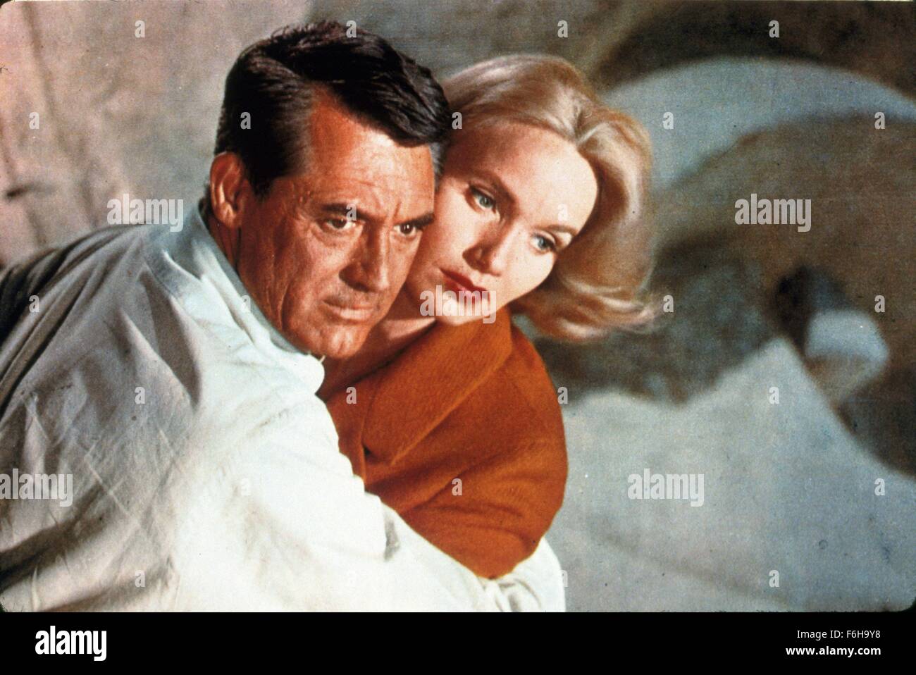 1959, Film Title NORTH BY NORTHWEST, Director ALFRED HITCHCOCK, Studio MGM, Pictured CARY