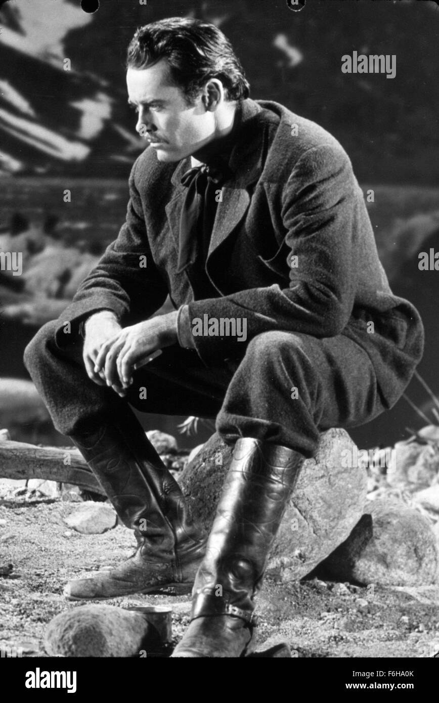 1940, Film Title: RETURN OF FRANK JAMES, Director: FRITZ LANG, Studio: FOX, Pictured: HENRY FONDA. (Credit Image: SNAP) Stock Photo