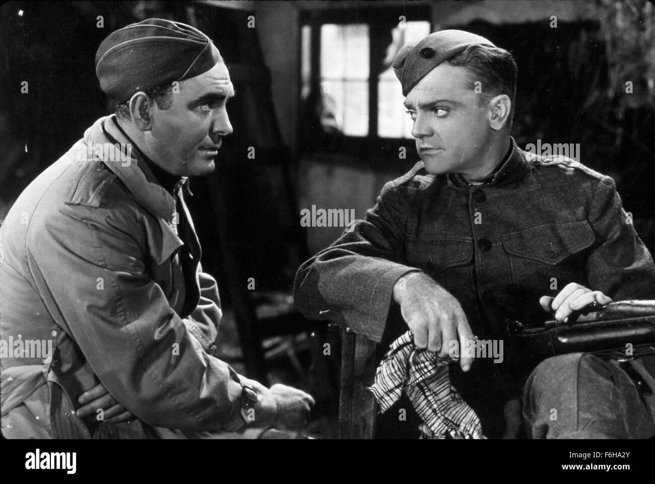1940, Film Title: FIGHTING 69TH, Pictured: JAMES CAGNEY, CLOTHING, MILITARY. (Credit Image: SNAP