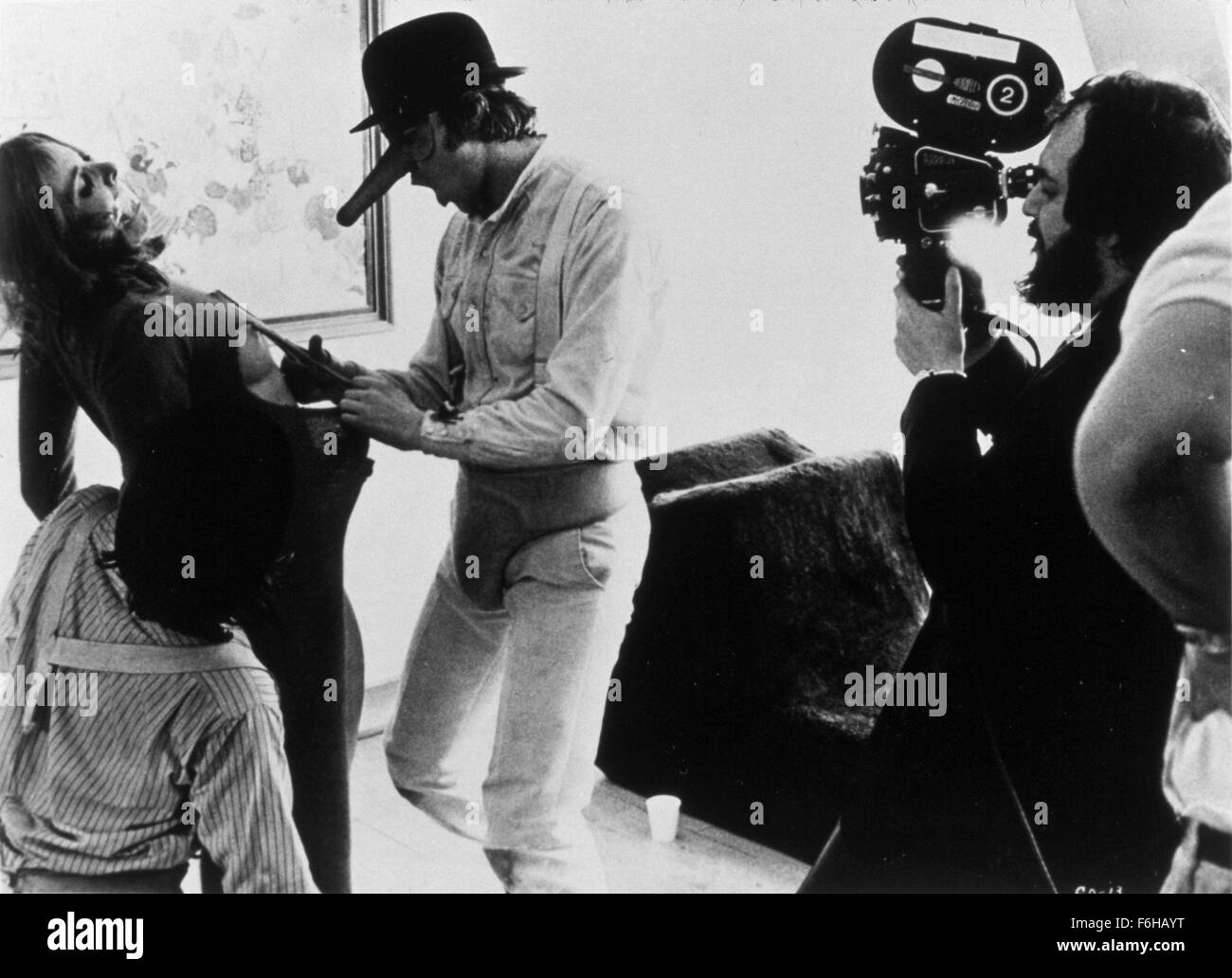 1971, Film Title: CLOCKWORK ORANGE, Director: STANLEY KUBRICK, Studio: WARNER, Pictured: STANLEY KUBRICK. (Credit Image: SNAP) Stock Photo