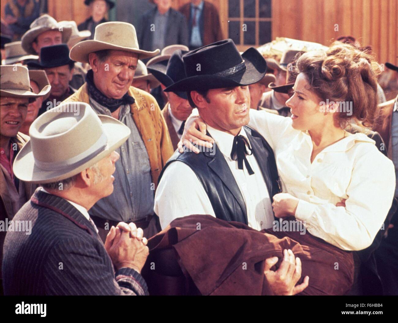 1969, Film Title: SUPPORT YOUR LOCAL SHERIFF, Director: BURT KENNEDY, Pictured: JAMES GARNER, JOAN HACKETT. (Credit Image: SNAP) Stock Photo