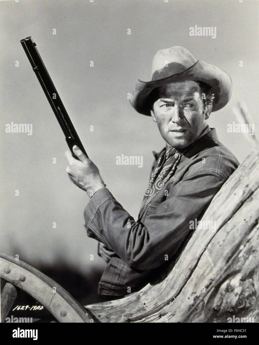 1950, Film Title WINCHESTER 73, Director ANTHONY MANN, Studio UNIV, Pictured CLOTHING