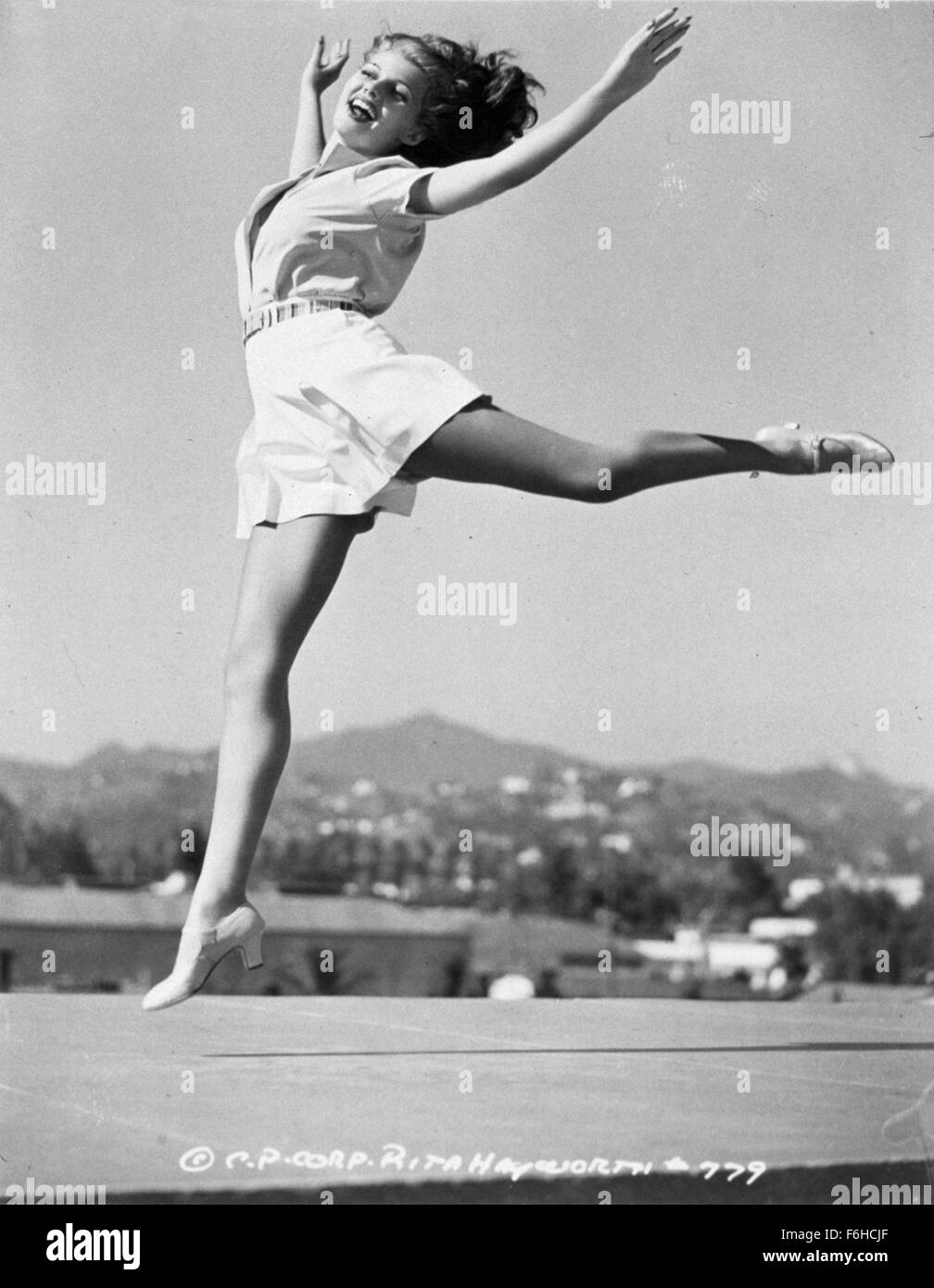 1941, Film Title: YOU'LL NEVER GET RICH, Director: SIDNEY LANFIELD, Studio: COLUMBIA, Pictured: DANCING, RITA HAYWORTH. (Credit Image: SNAP) Stock Photo