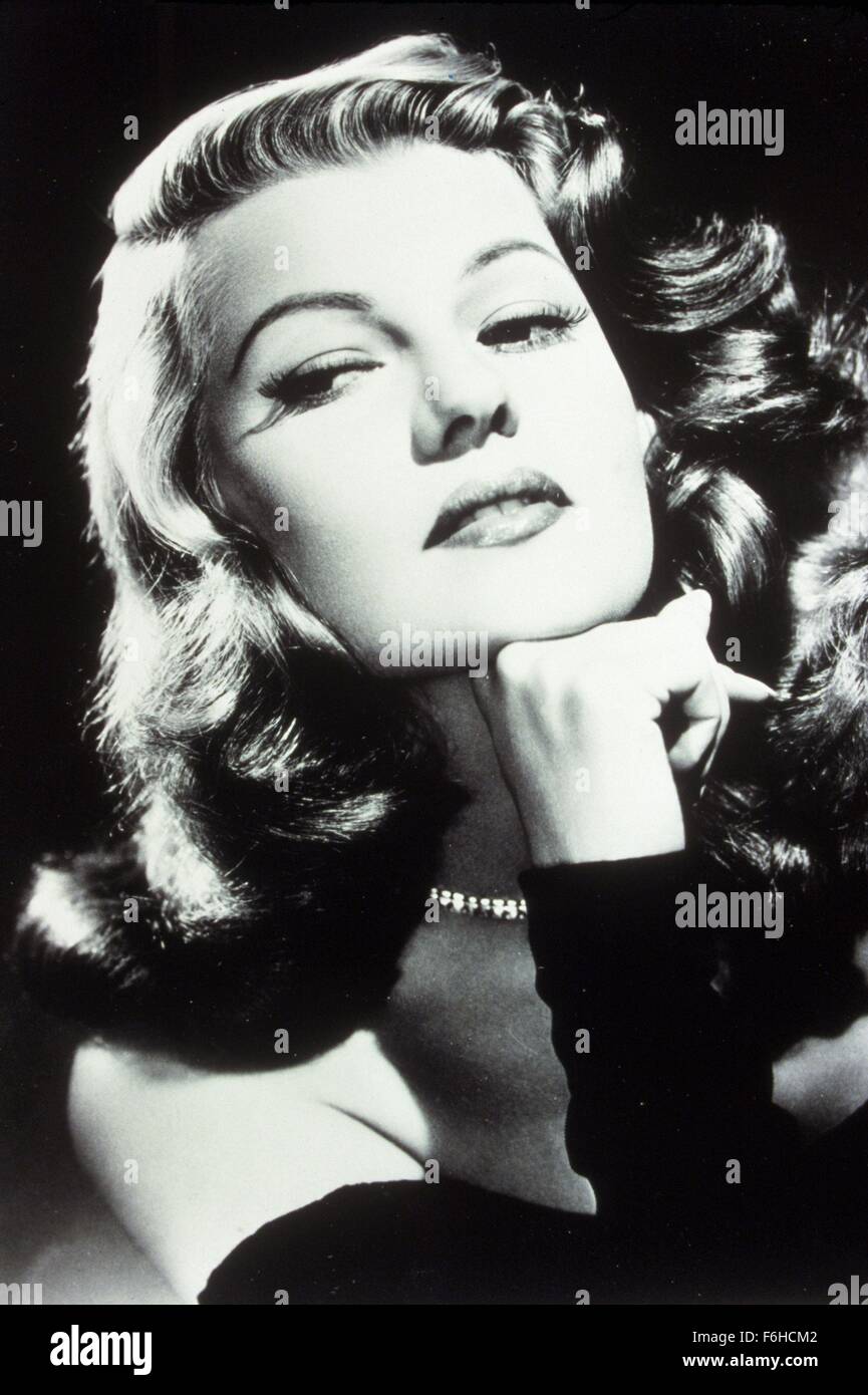 1946, Film Title: GILDA, Director: CHARLES VIDOR, Studio: COLUMBIA, Pictured: RITA HAYWORTH. (Credit Image: SNAP) Stock Photo