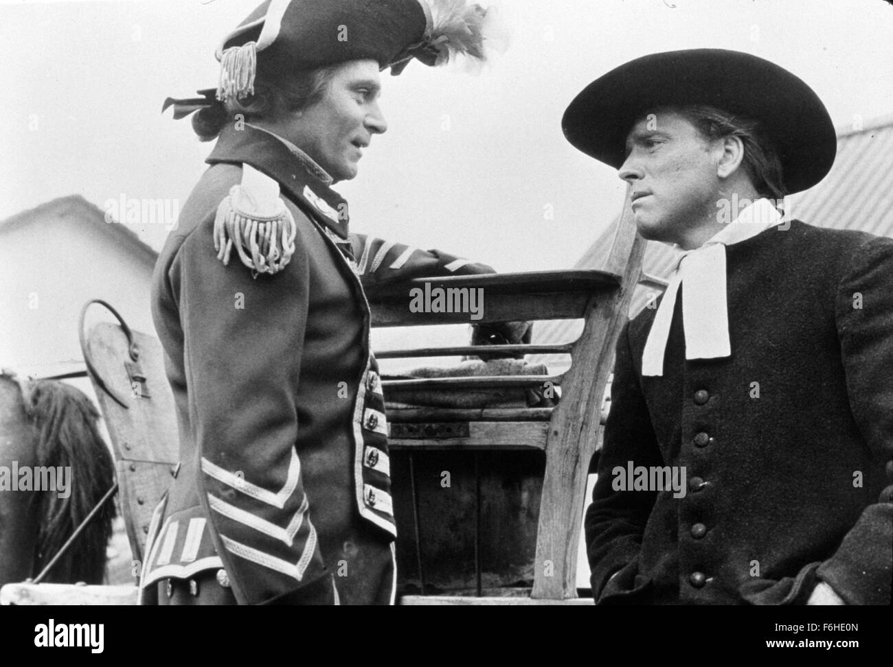 1959, Film Title: DEVIL'S DISCIPLE, Director: GUY HAMILTON, Pictured: GUY HAMILTON, BURT LANCASTER. (Credit Image: SNAP) Stock Photo