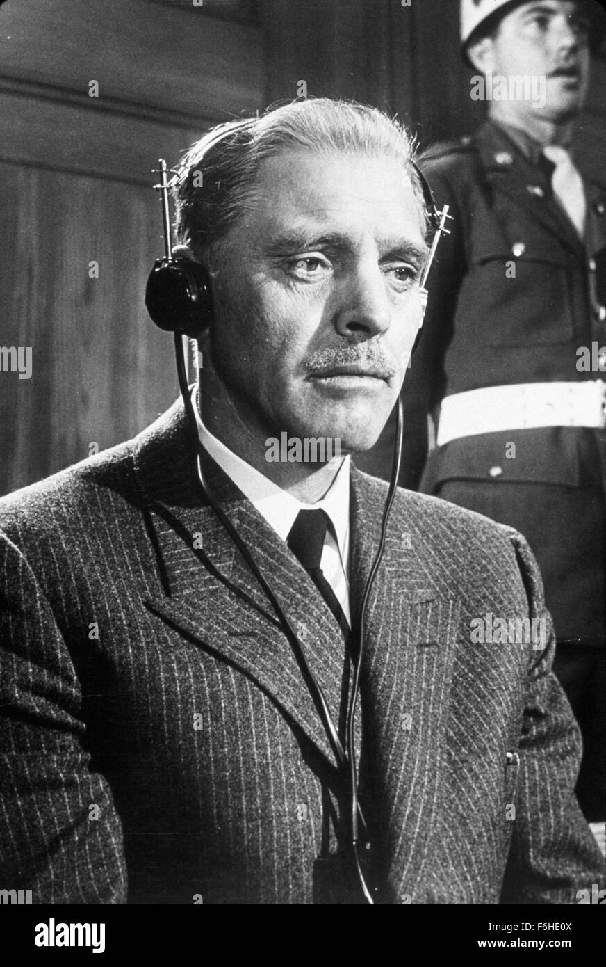 1961, Film Title: JUDGEMENT AT NUREMBERG, Director: STANLEY KRAMER, Studio: UA, Pictured: STANLEY KRAMER. (Credit Image: SNAP) Stock Photo