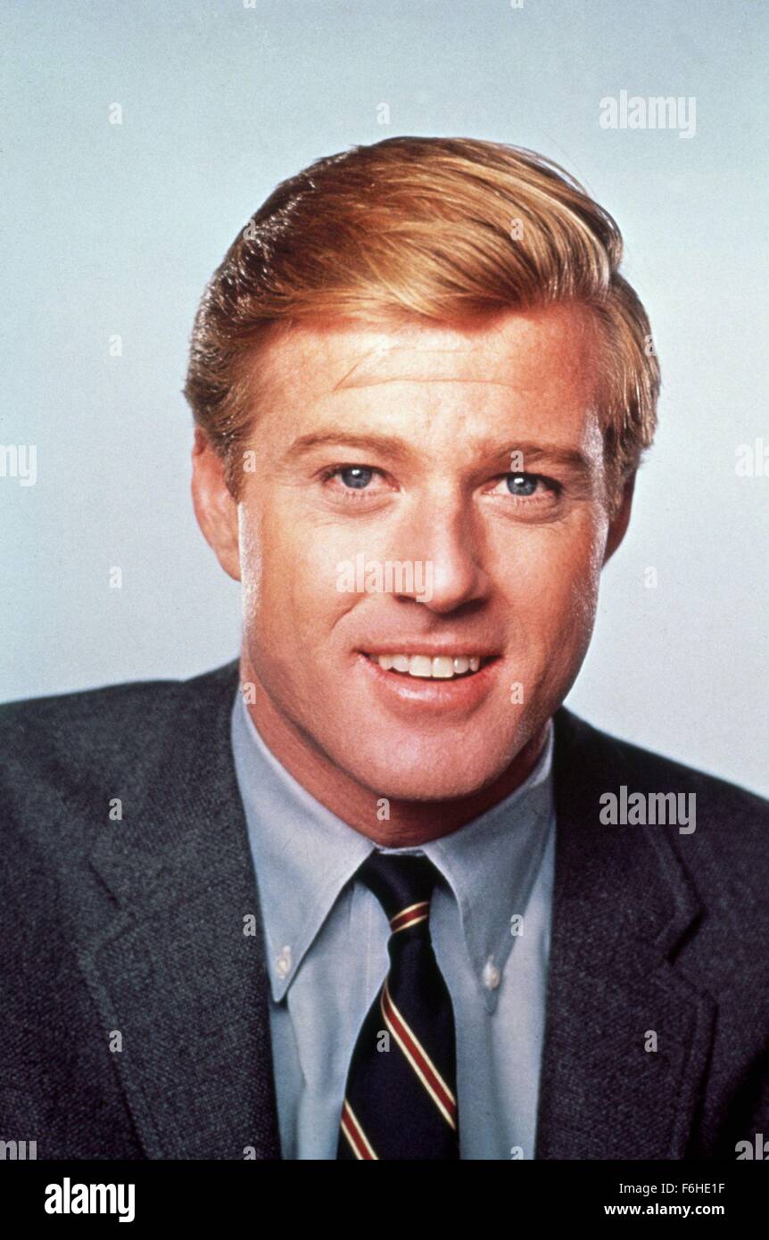 1967, Film Title: BAREFOOT IN THE PARK, Director: GENE SAKS, Pictured: ROBERT REDFORD. (Credit Image: SNAP) Stock Photo