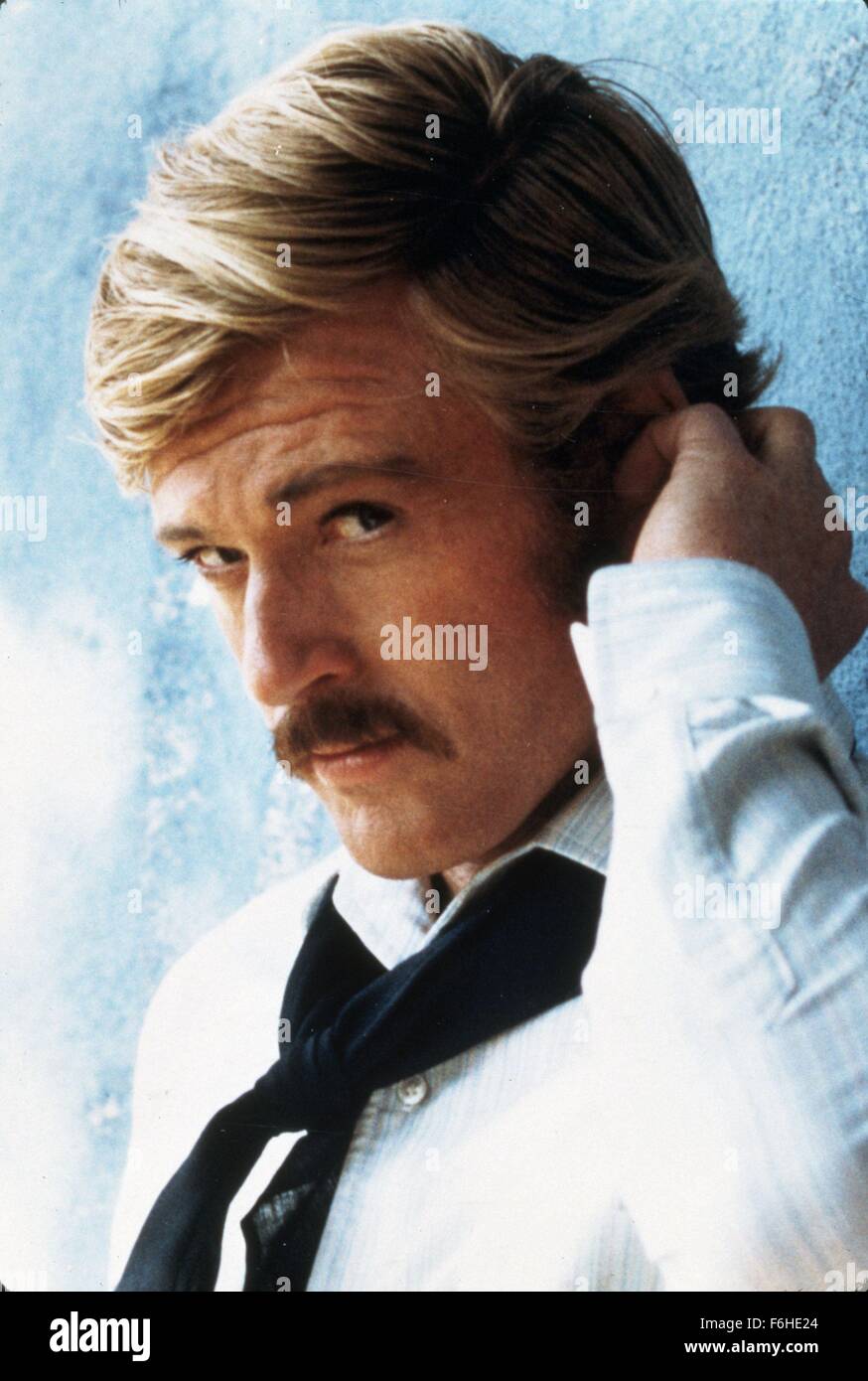 1969, Film Title: BUTCH CASSIDY AND THE SUNDANCE KID, Director: HILL, Pictured: HILL, MOUSTACHE. (Credit Image: SNAP) Stock Photo