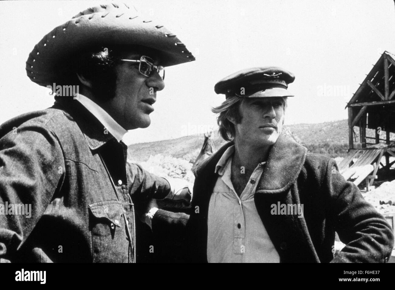1972, Film Title: JEREMIAH JOHNSON, Director: SYDNEY POLLACK, Studio: WB, Pictured: SYDNEY POLLACK. (Credit Image: SNAP) Stock Photo