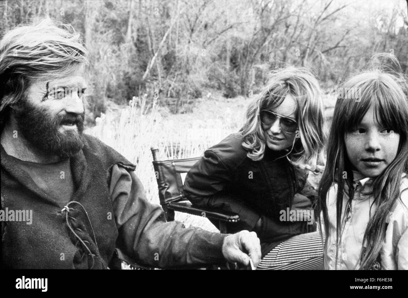 1972, Film Title: JEREMIAH JOHNSON, Director: SYDNEY POLLACK, Studio: WB, Pictured: BEARD, FAMILIES (REAL), MARRIED COUPLES, SYDNEY POLLACK. (Credit Image: SNAP) Stock Photo