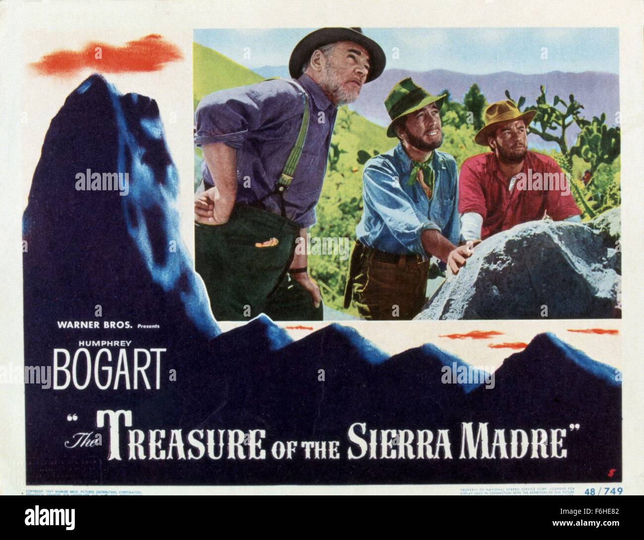 Walter Huston, Tim Holt, John Huston / The Treasure Of The Sierra Madre 1.....