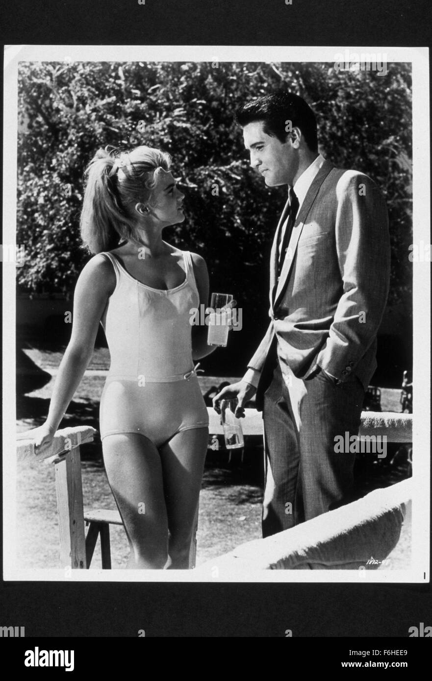 1965, Film Title: VIVA LAS VEGAS, Director: GEORGE SIDNEY, Studio: MGM, Pictured: ANN-MARGRET, ELVIS PRESLEY. (Credit Image: SNAP) Stock Photo